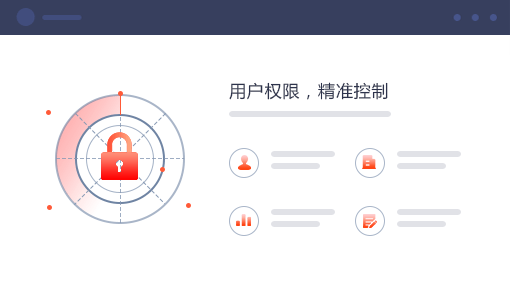 企业财务分析解决方案 用户权限，精准控制